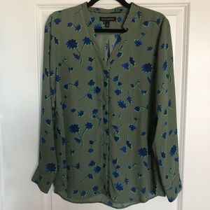 Banana Republic Floral Blouse